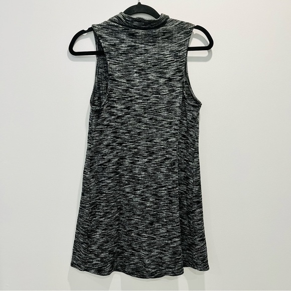 Urban Outfitters Silence + Noise  Black Mock Neck Sweater Knit Mini Dress - Picture 6 of 8